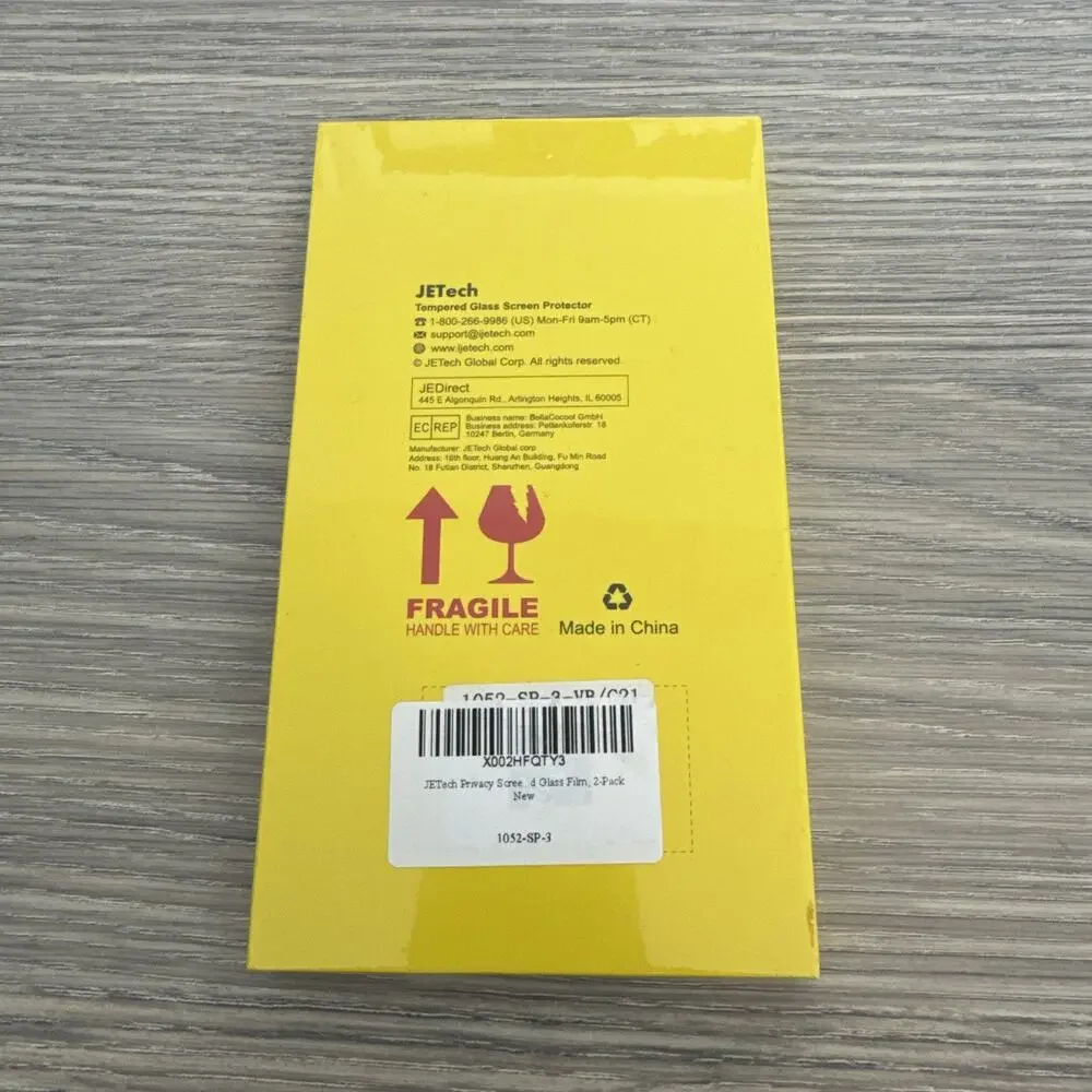 jetech tempered glass ipro 11 pro max/XS max New sealed